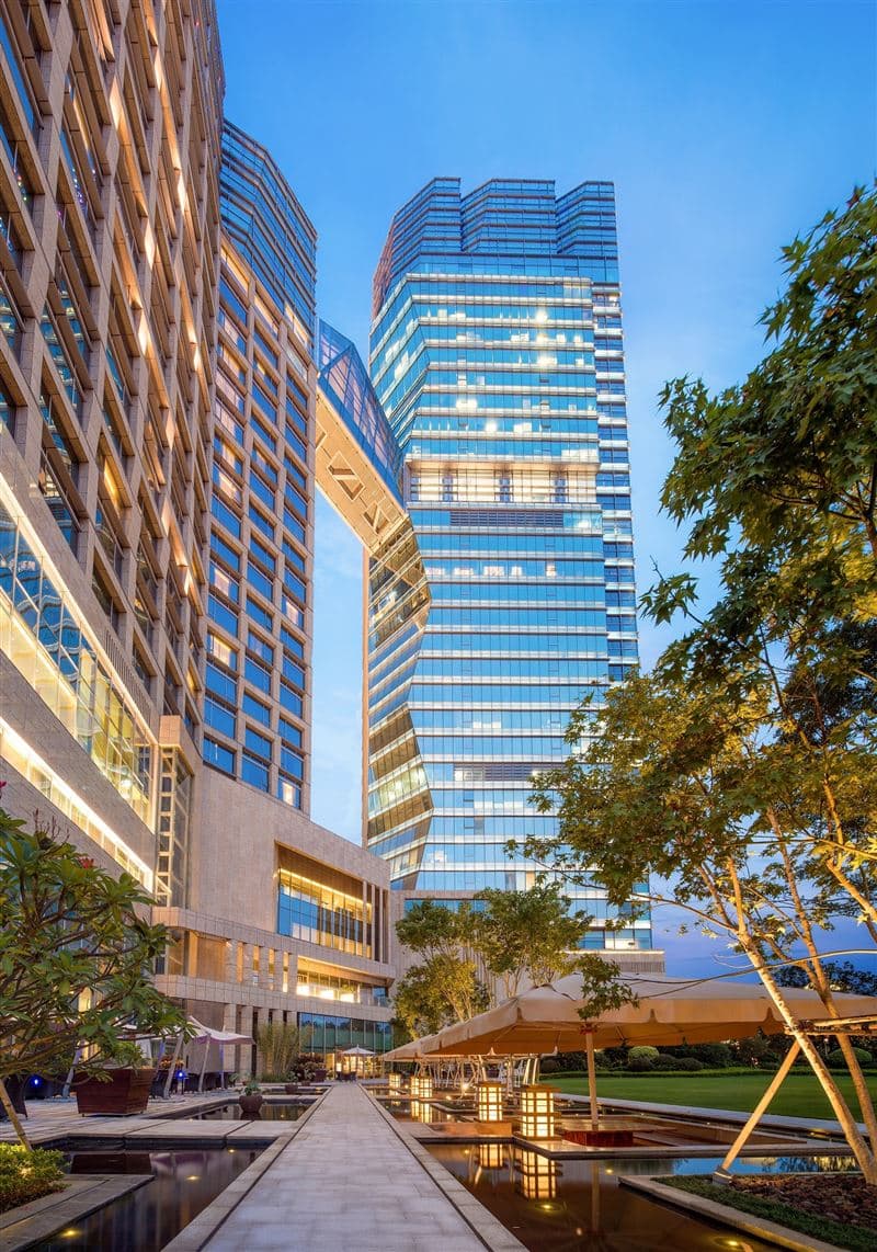 福州泰禾凯宾斯基酒店豪华城景大床房3天2晚套餐 (可拆分)